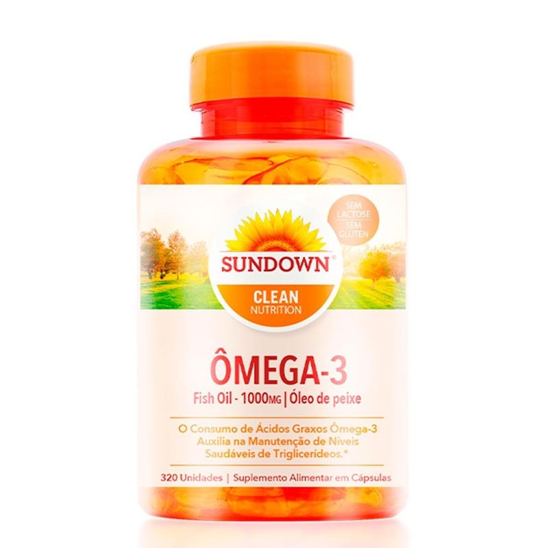 OMEGA 3 SUNDOWN FISH OIL 1000MG 320 CAP OMEGA 3 SUNDOWN FISH OIL 1000MG 320 CAP
