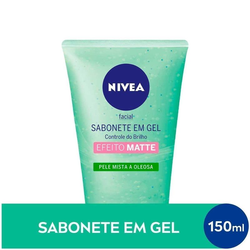 SAB FACIAL GEL NIVEA  EFEITO MATTE 145ML