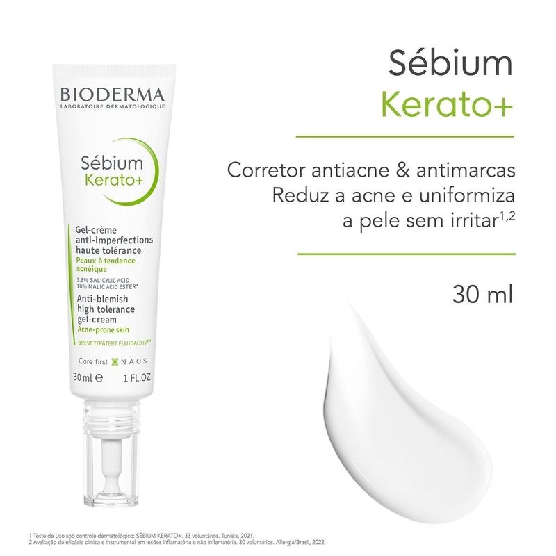 SEBIUM KERATO FACIAL GEL CREME 30ML BIODERMA