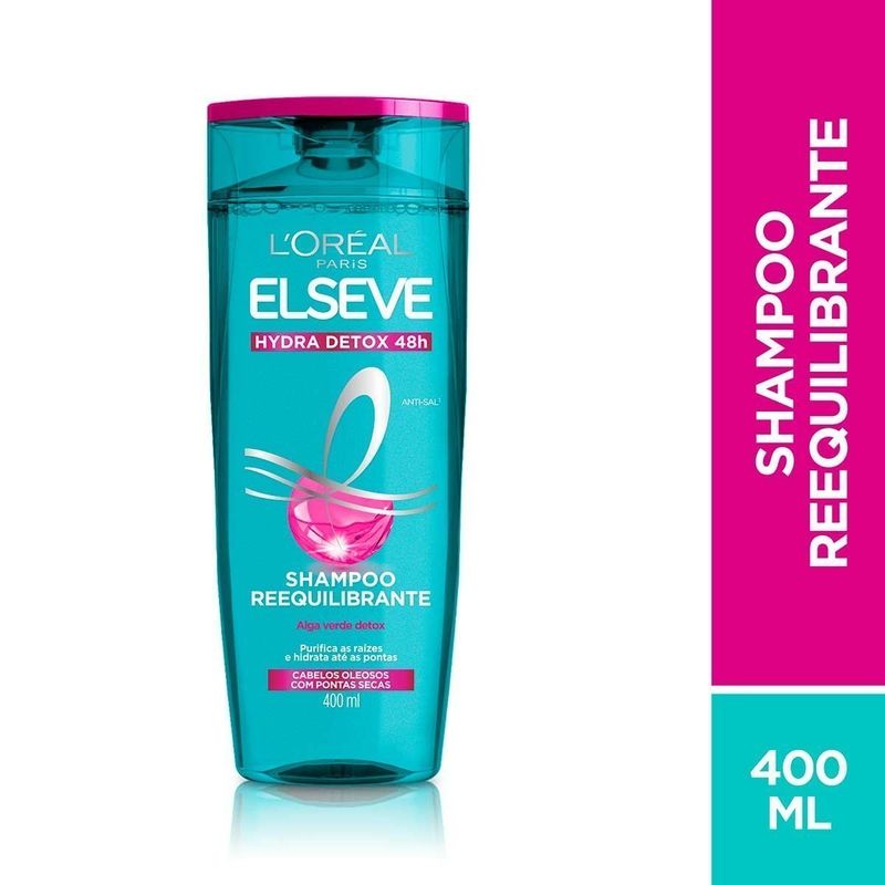 SH ELSEVE HYDRA DETOX ANTI OLIOSIDADE 400ML