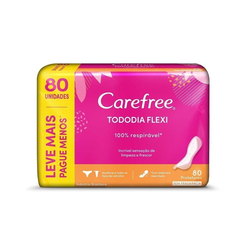 ABS DIARIO CAREFREE FLEX S/PERF LV 80 PG 60UND ABS DIARIO CAREFREE FLEX S/PERF LV 80 PG 60UND