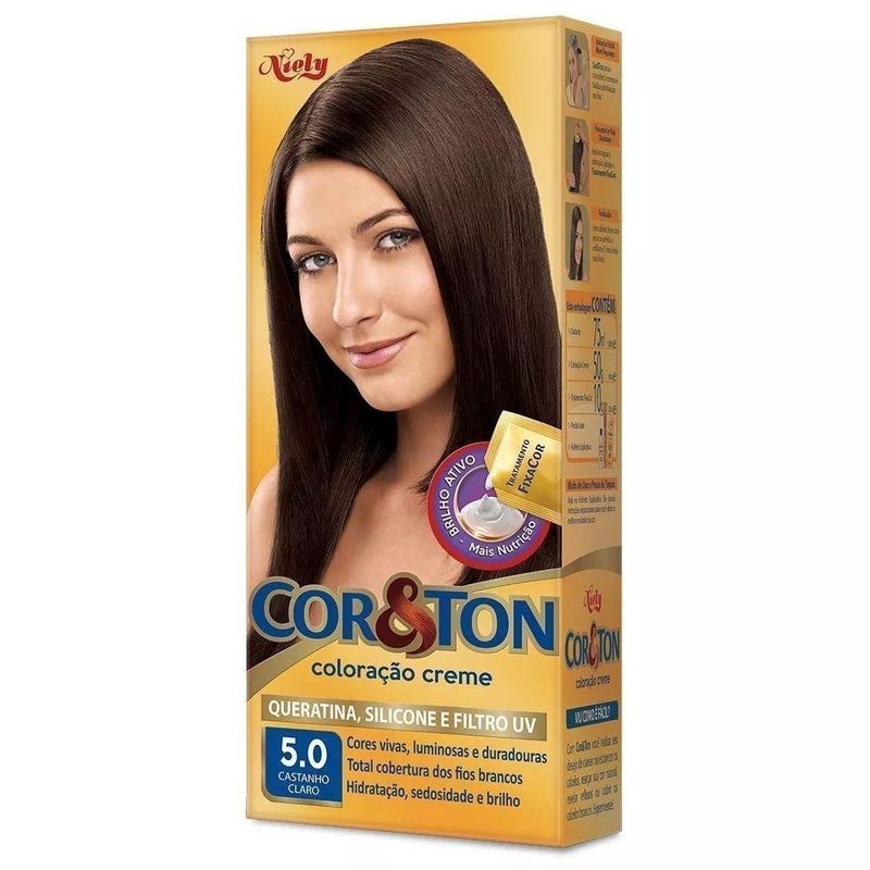TINT COR E TON 5.0 CASTANHO CLARO