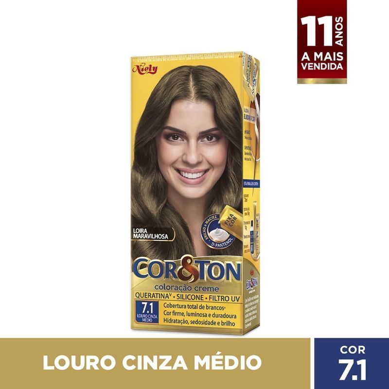 TINT COR E TON 7.1 LOURO CINZA MEDIO