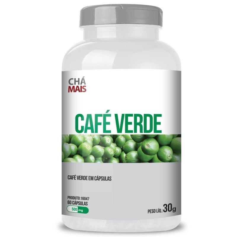 CAFE VERDE CHA MAIS 500MG 60 CAP