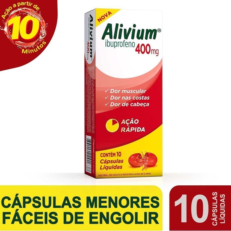 ALIVIUM 400MG C/10 CAPSULAS ALIVIUM 400MG C/10 CAPSULAS