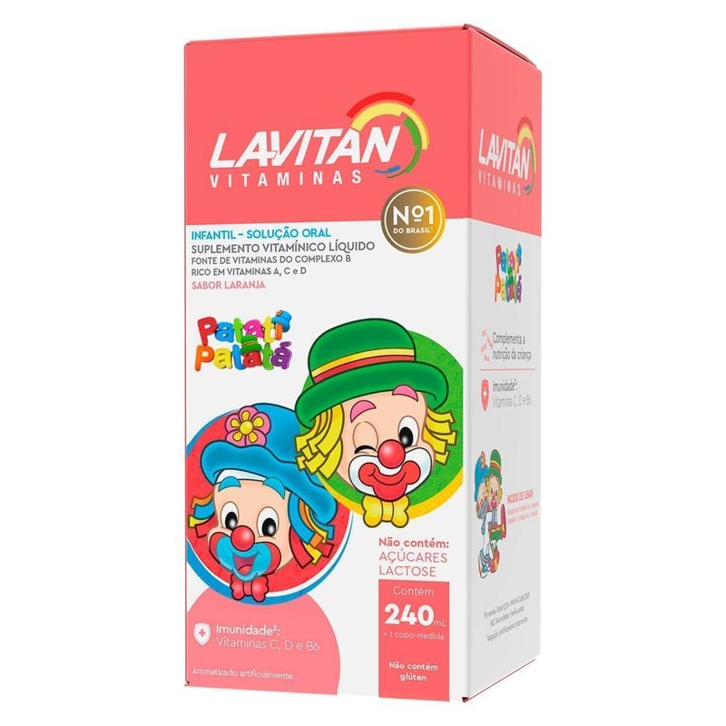 LAVITAN KIDS SOL ORAL 240ML