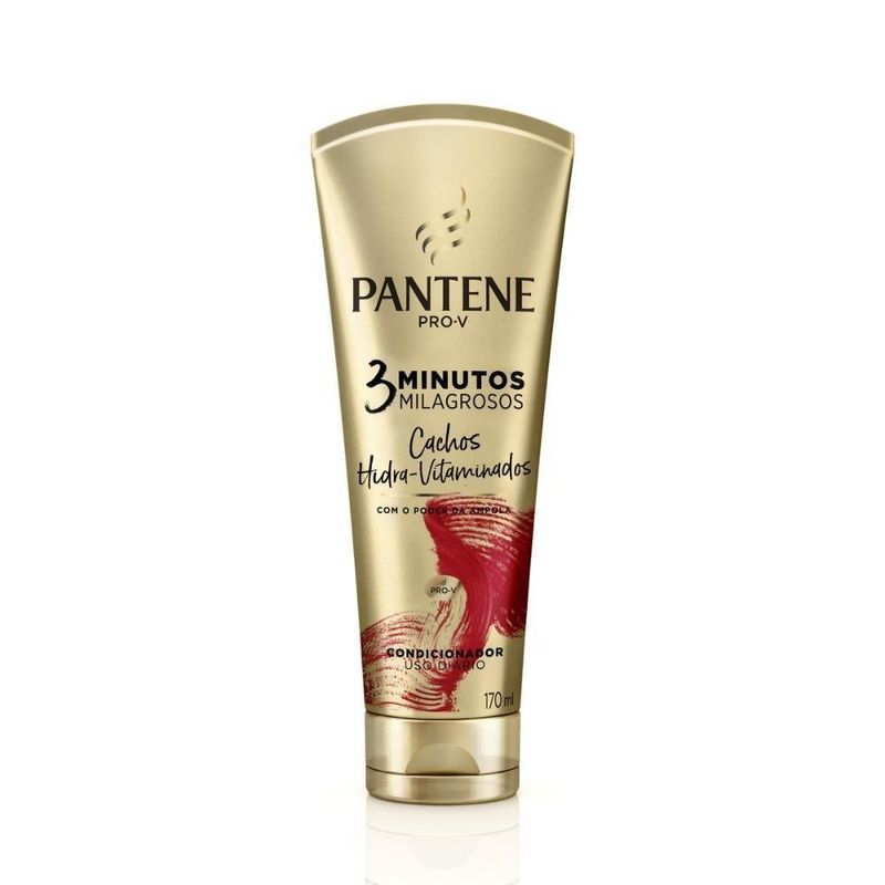 COND PANTENE 3MIN CACHOS HIDRA-VITAMINADOS 170ML
