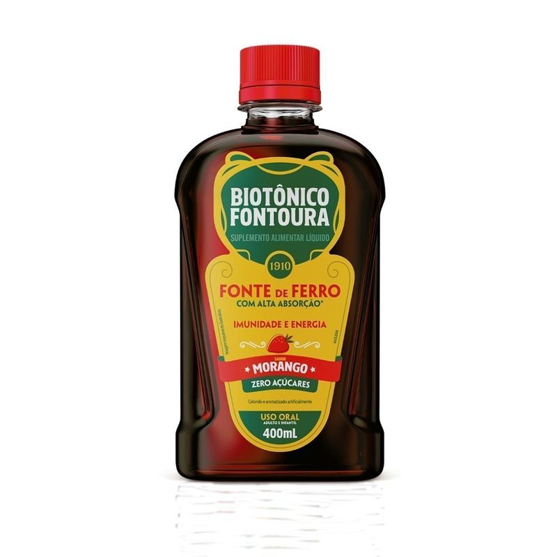 BIOTONICO FONTOURA MORANGO SOL 400ML BIOTONICO FONTOURA MORANGO SOL 400ML