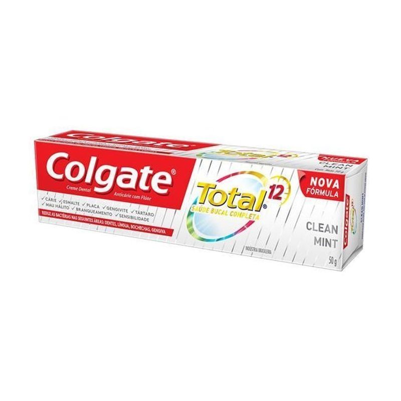 CR DENTAL COLGATE TOTAL 12 CLEAN MINT 50G