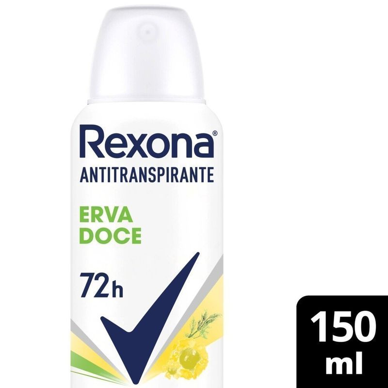 DES AERO REXONA FEM ERVA DOCE 90G DES AERO REXONA FEM ERVA DOCE 90G