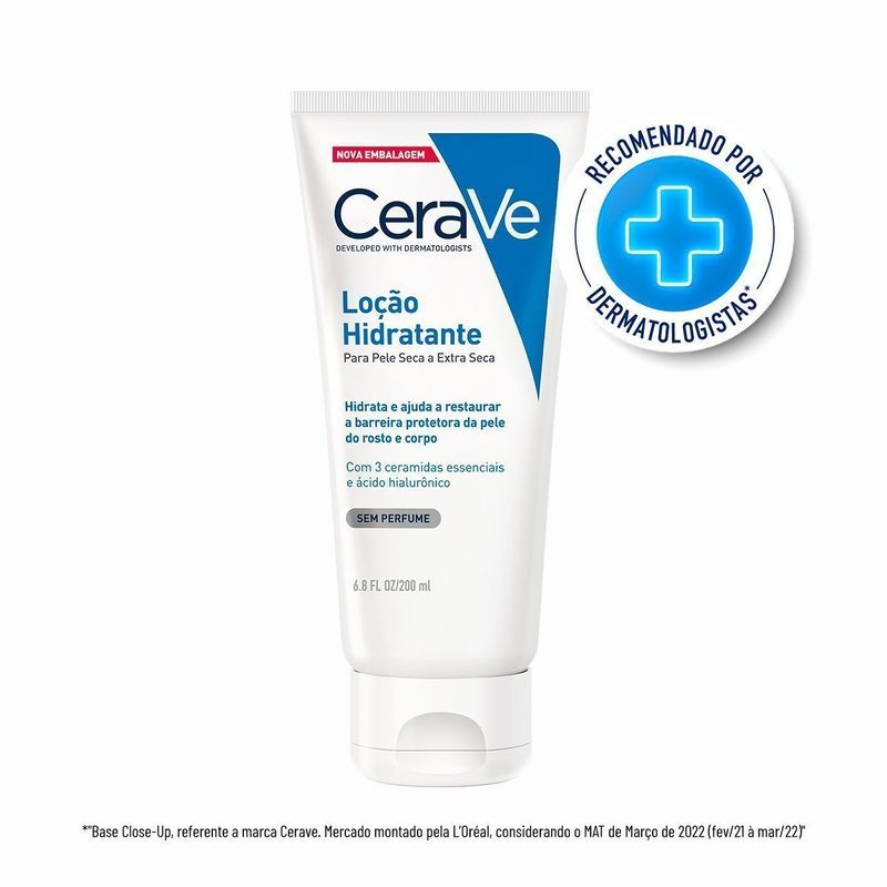 CERAVE LOCAO HIDRATANTE PELE EXTRA-SECA 200ML CERAVE LOCAO HIDRATANTE PELE EXTRA-SECA 200ML