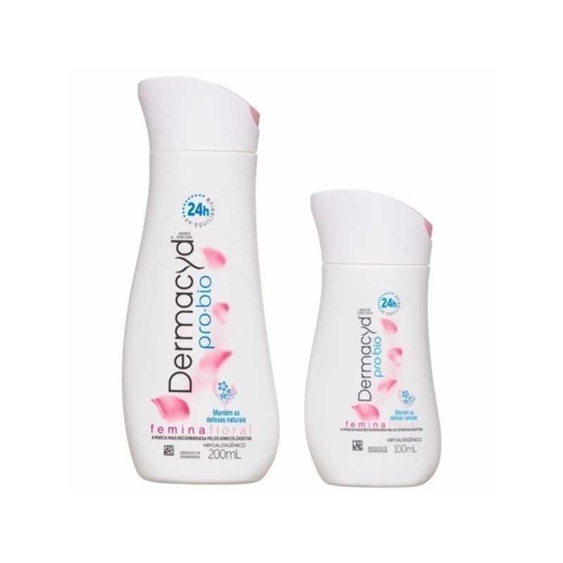KIT DERMACYD FEMINA 200ML+100ML