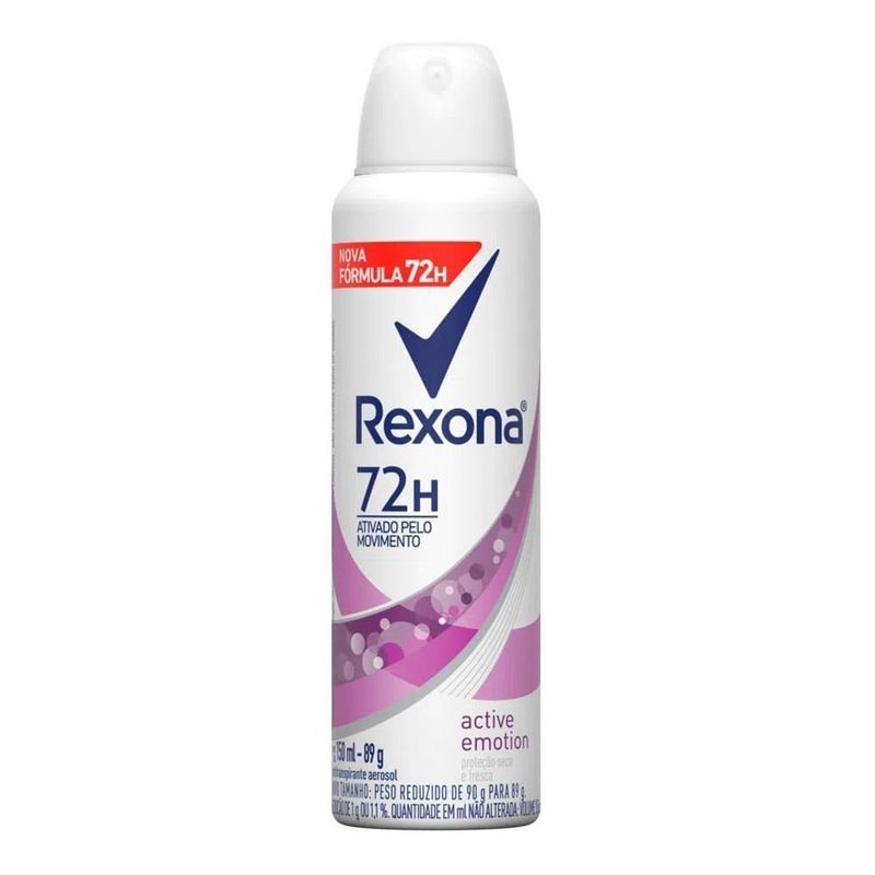 DES AERO REXONA FEM ACTIVE EMOTION ANTI 150ML DES AERO REXONA FEM ACTIVE EMOTION ANTI 150ML