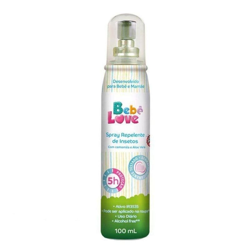 REPELENTE SPRAY BEBE LOVE SUAVE 100ML