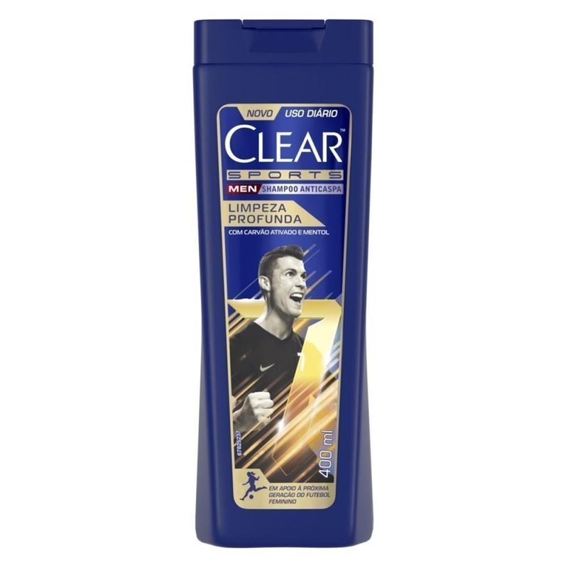 SH CLEAR MEN LIMPEZA PROFUNDA A/CASPA 400 ML