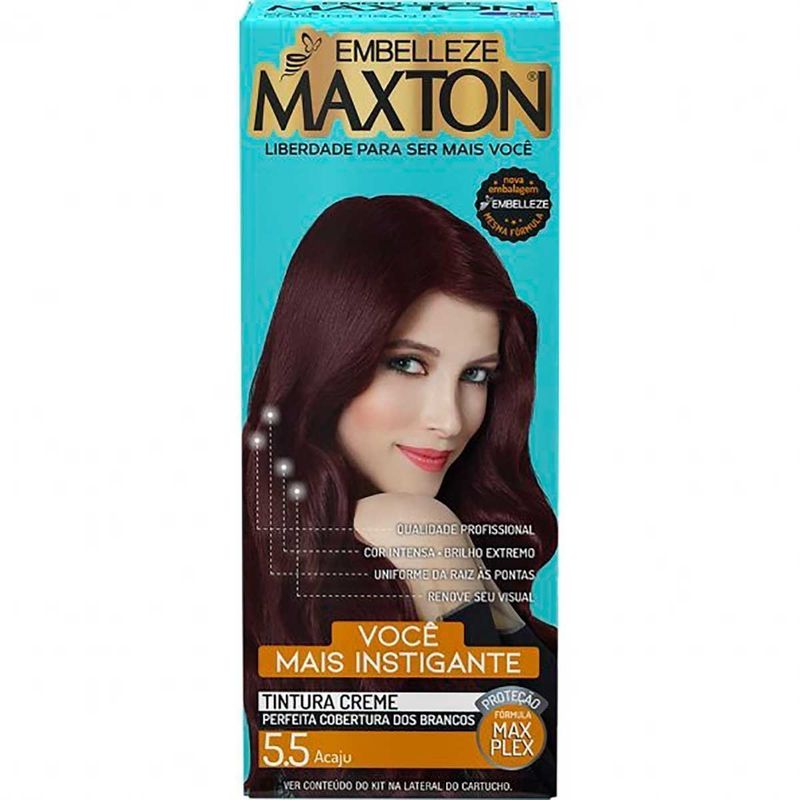 TINT MAXTON 5.5 VERMELHO ACAJU