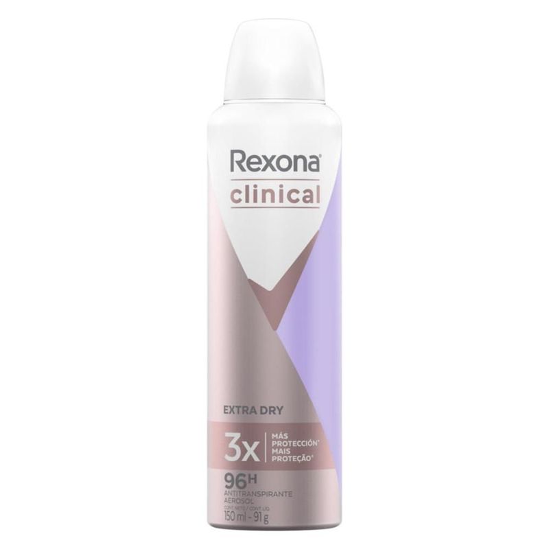 DES AERO REXONA CLINICAL EXTRA DRY 150 ML DES AERO REXONA CLINICAL EXTRA DRY 150 ML