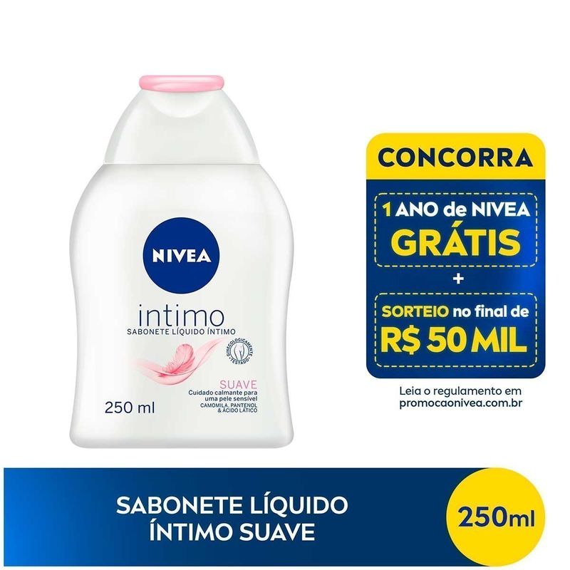 SAB INTIMO NIVEA SUAVE 250ML SAB INTIMO NIVEA SUAVE 250ML