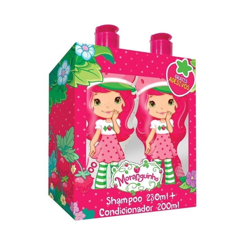 KIT MORANGUINHO TODOS TIPOS DE CABELO(SH 230 +COND200ML)