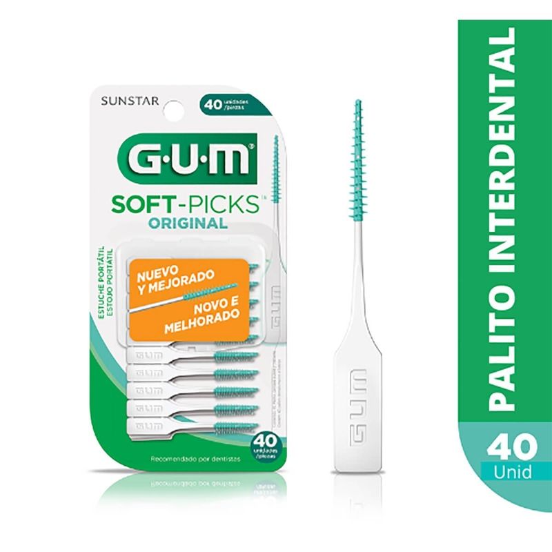 SOFT PICKS ORIGINAL GUM 40 UNID