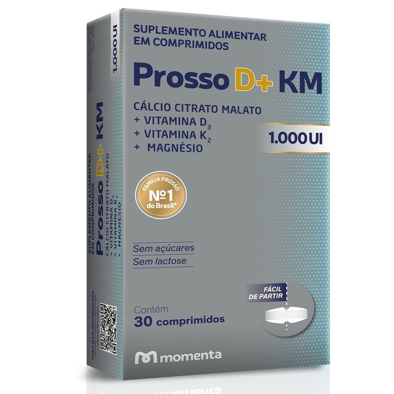 PROSSO D+ KM 1000UI C/30 CPR PROSSO D+ C/30 COMPR PROSSO D+ KM 1000UI C/30 CPR PROSSO D+ C/30 COMPR