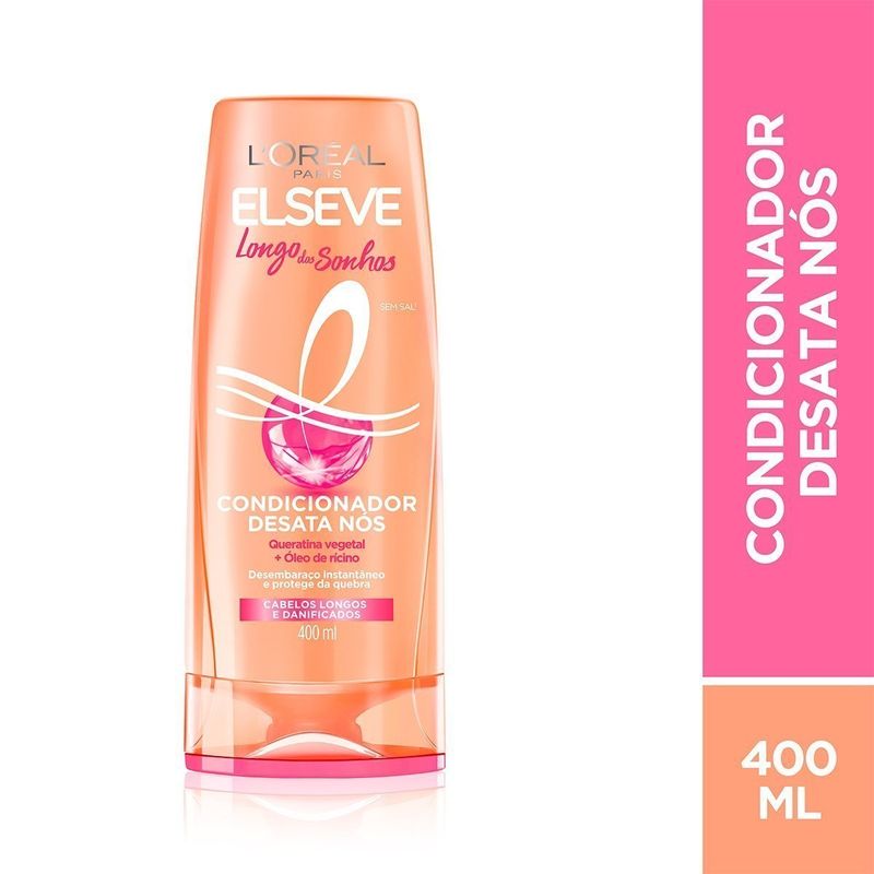 COND ELSEVE LONGO DOS SONHOS 400ML