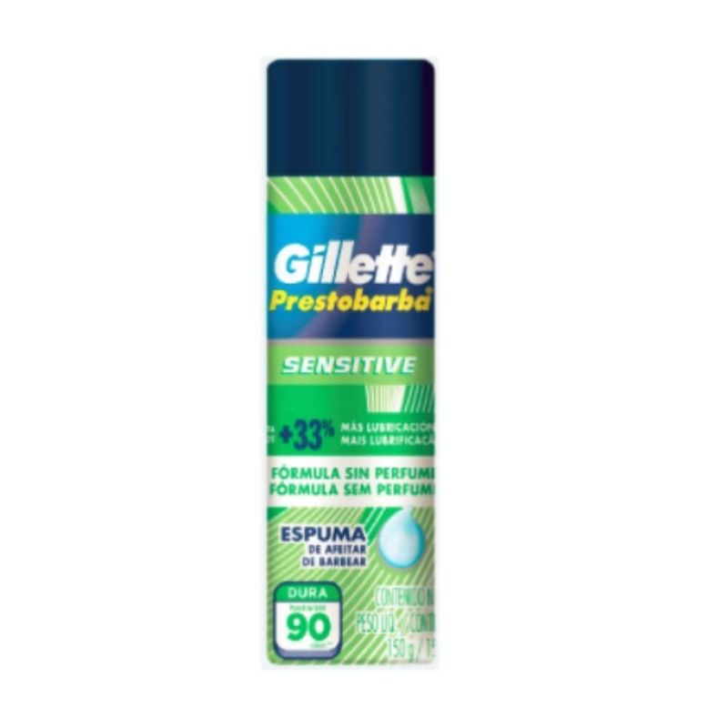ESP BARBEAR GILLETTE PRESTOBARBA MINI SINSITIVE 56GR