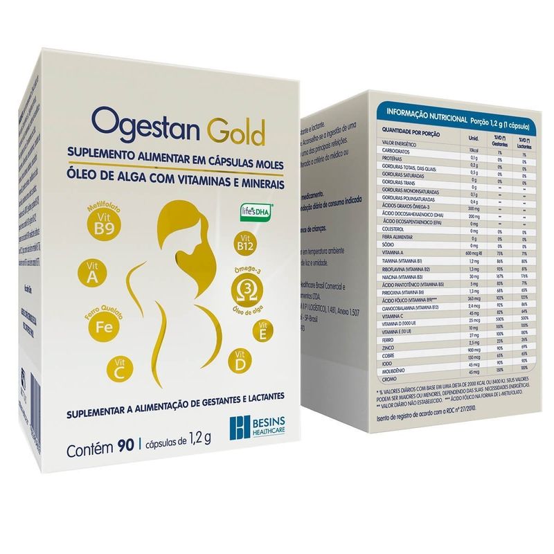 OGESTAN GOLD C/ 90 CAP OGESTAN GOLD C/ 90 CAP