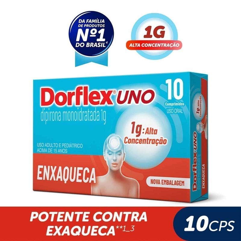 DORFLEX UNO 1G C/10 COMP DORFLEX UNO 1G C/10 COMP