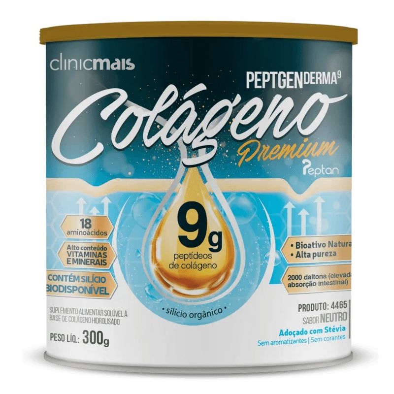 PEPTGEN DERMA9 CLINICMAIS NEUTRO 300G PEPTGEN DERMA9 CLINICMAIS NEUTRO 300G