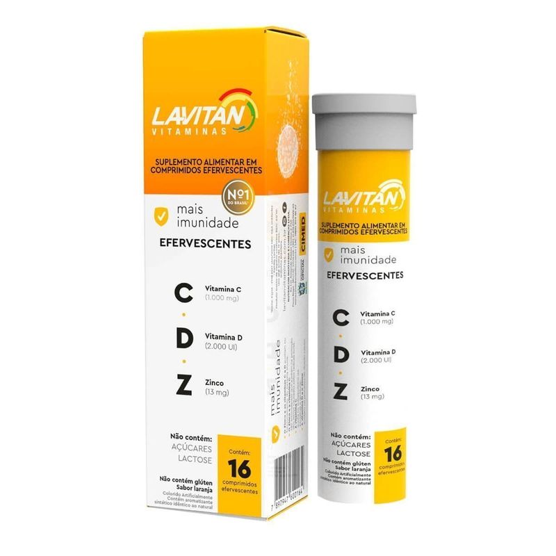 LAVITAN CDZ C/16 EFERVESCENTE