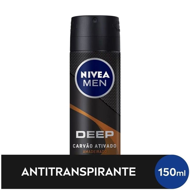 DES AERO NIVEA MASC DEEP AMADEIRADO 150ML DES AERO NIVEA MASC DEEP AMADEIRADO 150ML