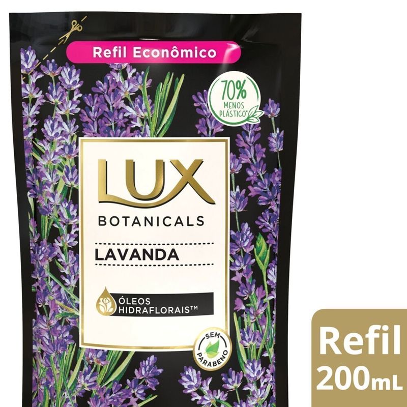 SAB REFIL LUX LAVANDA 200ML