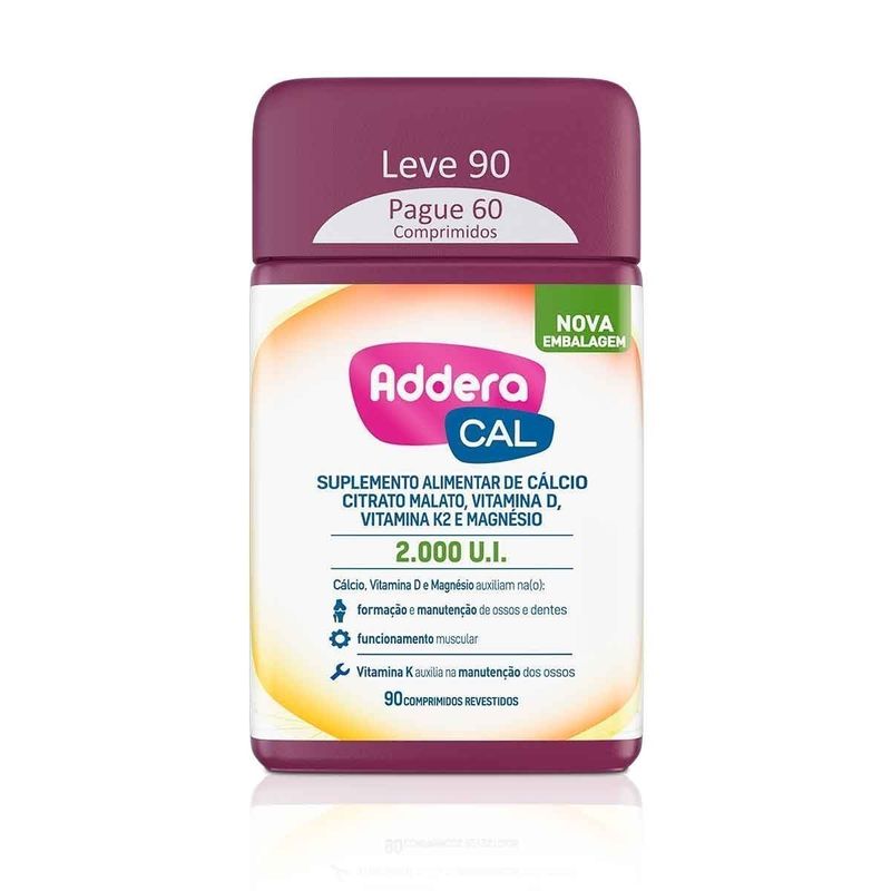 ADDERA CAL 2.000UI C/90 COMP ADDERA CAL 2.000UI C/90 COMP