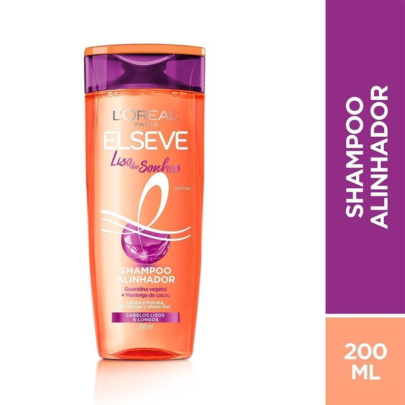 SH ELSEVE LISO DOS SONHOS 200ML SH ELSEVE LISO DOS SONHOS 200ML