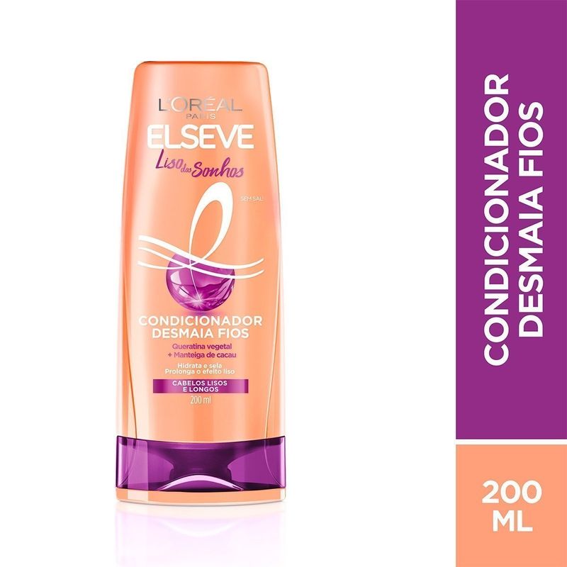 COND ELSEVE LISO DOS SONHOS 200ML COND ELSEVE LISO DOS SONHOS 200ML