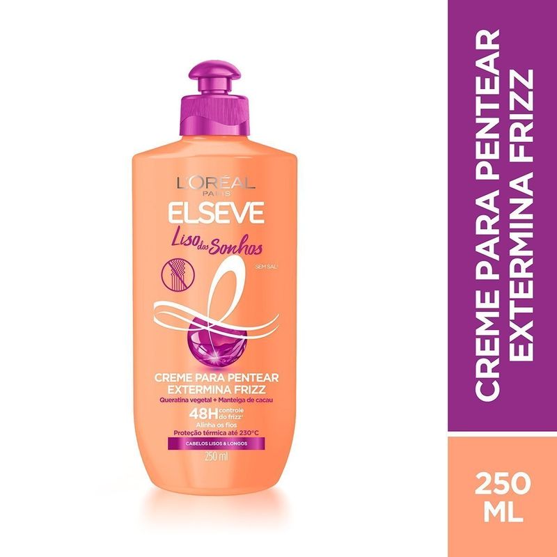CR PENTEAR ELSEVE LISO DOS SONHOS 250ML