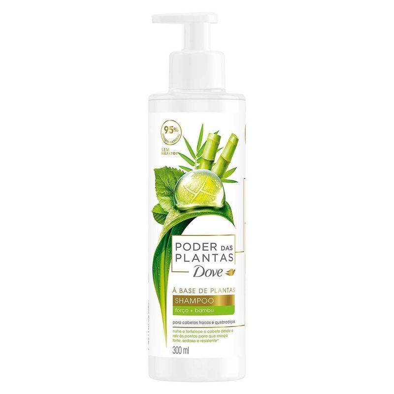 SH DOVE PODER DAS PLANTAS FORCA BAMBU 300ML