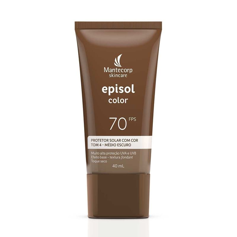 EPISOL COLOR FPS 70 TOM 4 MEDIO ESCURO 40ML EPISOL COLOR FPS 70 TOM 4 MEDIO ESCURO 40ML