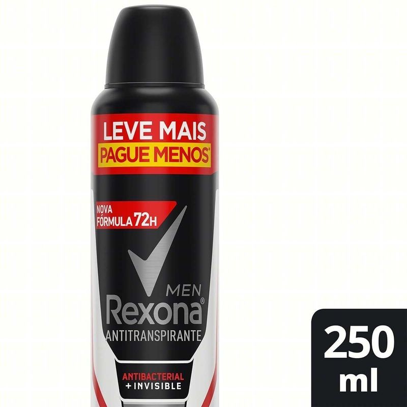DES AERO REXONA MASC ANTIBACTERIAL 250ML DES AERO REXONA MASC ANTIBACTERIAL 250ML