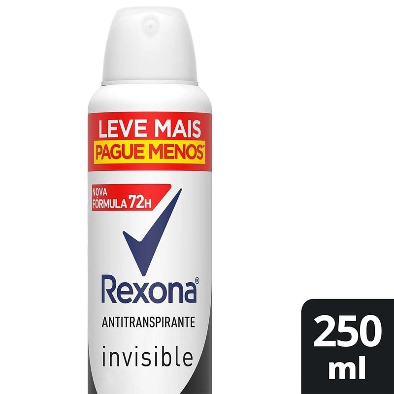 DES AERO REXONA FEM INVISIBLE 250ML DES AERO REXONA FEM INVISIBLE 250ML