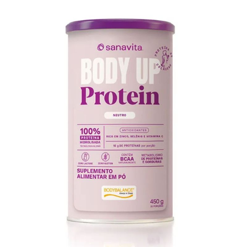 BODY UP PROTEIN NEUTRO 450G SANAVITA