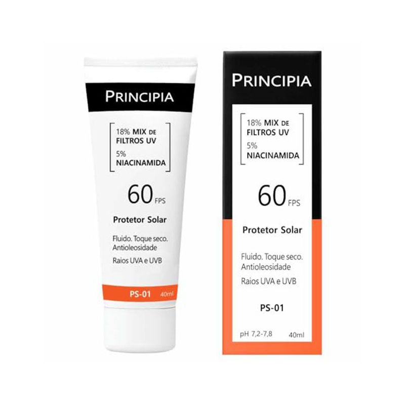 PRINCIPIA REF:PS01 PROTETOR SOLAR FPS60 40ML PRINCIPIA PROTETOR SOLAR FPS60 REF:PS01  40ML